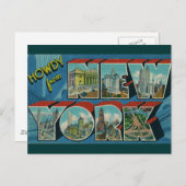  Howdy uit het Briefkaart van New York (Voorkant / Achterkant)