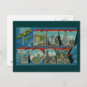 Howdy uit het Briefkaart van New York (Voorkant / Achterkant)