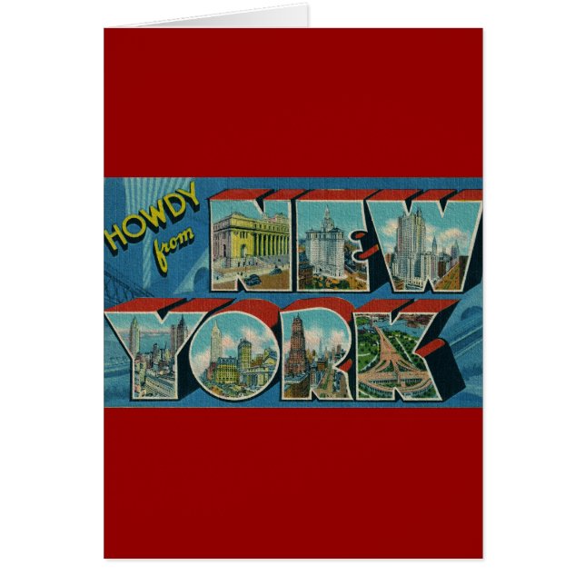  Howdy uit New York (Voorkant)