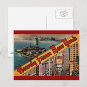 Howdy uit New York Briefkaart (Voorkant / Achterkant)