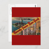 Howdy uit New York Briefkaart (Voorkant / Achterkant)