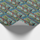 Howdy uit New York Cadeaupapier (Hoek)