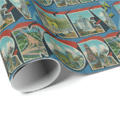 Howdy uit New York Cadeaupapier (Rol Hoek)