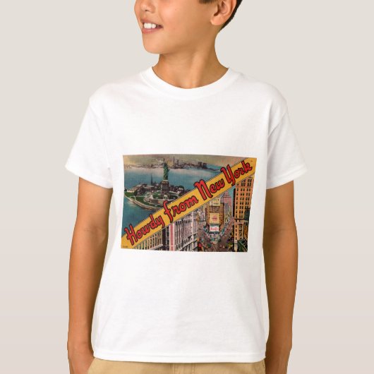 Howdy uit New York T-shirt (Voorkant)