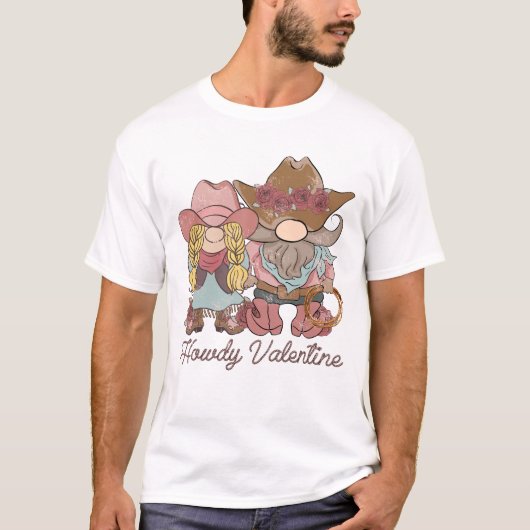 Howdy Valentijn land kabouters T-shirt (Voorkant)