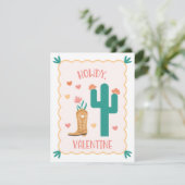 "Howdy Valentijn" Westerne Valentijnsdag Kaart (Staand voorkant)