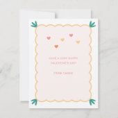 "Howdy Valentijn" Westerne Valentijnsdag Kaart (Achterkant)