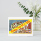  Howdy van New York Briefkaart (Staand voorkant)