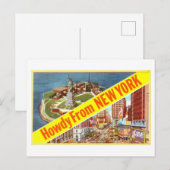 Howdy van New York Briefkaart (Voorkant / Achterkant)