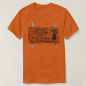 HOWDY VREEMDELING TEKEN JACKSON GAT TS shirt (Design voorkant)