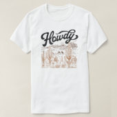 Howdy Western T-shirt (Design voorkant)