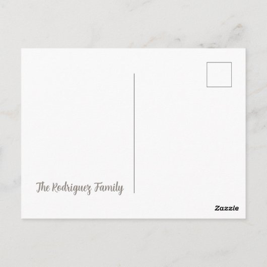 Howdy Winter Cowboy Snowman Briefkaart (Achterkant)