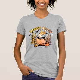Howdy Witch Westerne Halloween ketel T-shirt