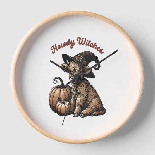 Howdy Witches Halloween Highland Koe (Voorkant)