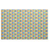 Howdy Y'all Colorful Texas Boxes Pattern Stof (Fat Quarter)