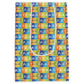 Howdy Y'all Colorful Texas Medium Cadeauzakje (Achterkant)