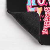 Howdy Yall Cowboy Boots Coquette Bow Western Valen Muismat (Hoek)