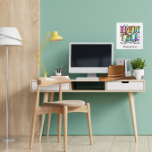 Howdy Y'all Girls Western Vierkante Klok