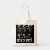 Howdy Y'all Rodeo Western Land Southern Cowgirl Tote Bag (Voorkant)