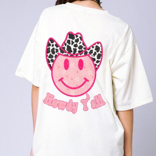 Howdy Y'all Western Cowgirl Bachelorette T-shirt