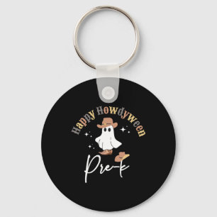 Howdyween Pre-k Ghost Western Teacher Preschool Te Sleutelhanger