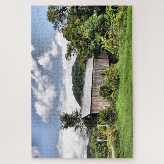 Howe Bridge 1879 Vermont - Puzzle Legpuzzel (Verticaal)