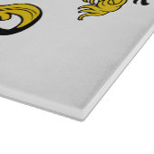 Howe Family Crest Snijplank (Hoek)