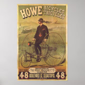 Howe fietsen en driewielers Poster (Voorkant)