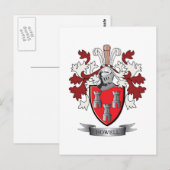 Howell Family Crest Coat of Arms Briefkaart (Voorkant / Achterkant)