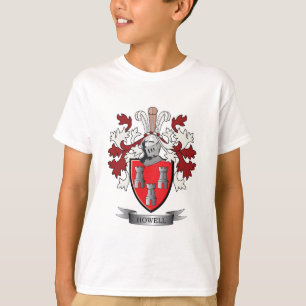 Howell Family Crest Coat of Arms T-shirt