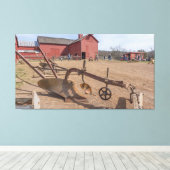 Howell Living History Boerderij Canvas Afdruk (Insitu (Houten vloer))