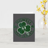 Howell New Jersey Irish Shamrock Nj Retro Souvenir Kaart (Gele Bloem)