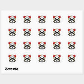 Howes Family Crest Ronde Sticker (Vel)
