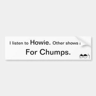 Howie Carr Bumpersticker
