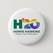 Howie Hawkins 2020 Ronde Button 5,7 Cm (Voorkant)