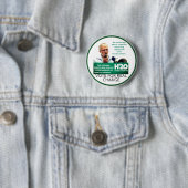 Howie Hawkins voor President 2020 Ronde Button 5,7 Cm (In situ)