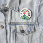 Howie Hawkins voor President 2020 Ronde Button 5,7 Cm (In situ)