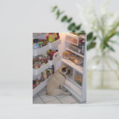 Howie Pee Pugpants Briefkaart (Staand voorkant)