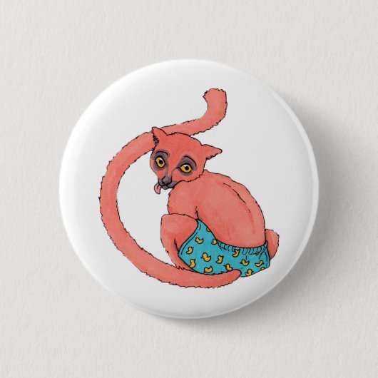 Howie the Lekey Ronde Button 5,7 Cm (Voorkant)