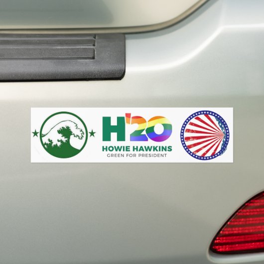 Howie voor President 2020 Bumpersticker (Op auto)