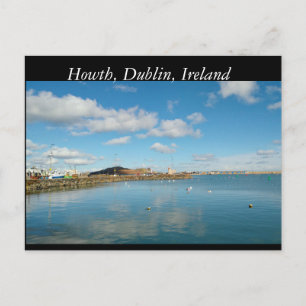 Howith, Dublin, Ierland Briefkaart