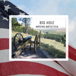 Howitzer Cannon, Big Hole River, BIg Hole NB, MT Briefkaart