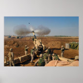 Howitzer Pistool Crew United States Marine Corps Poster (Voorkant)