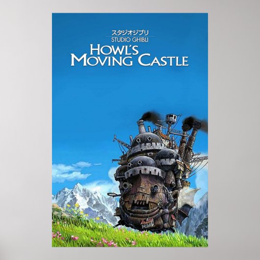 Howl39;s Moving Castle Poster (Voorkant)