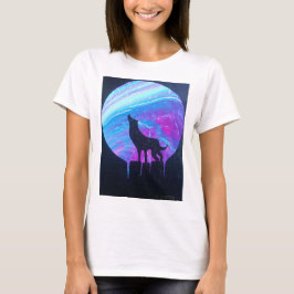 Howl bij de maan t-shirt