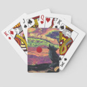 Howl bij de motorkaarten pokerkaarten (Achterkant)