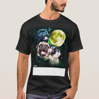 Howl bij het Moon Pug Truck Stop T-shirt