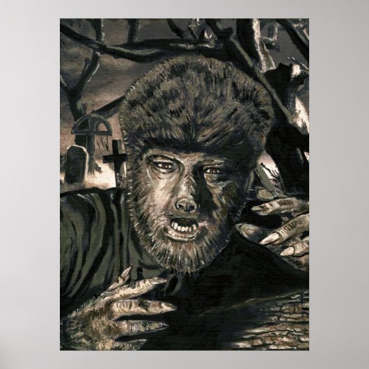 Howl bij het Poster Moon (Voorkant)