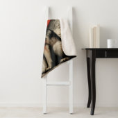 Howl & Halloween - Onder de brandende maan Sherpa Deken (In situ)