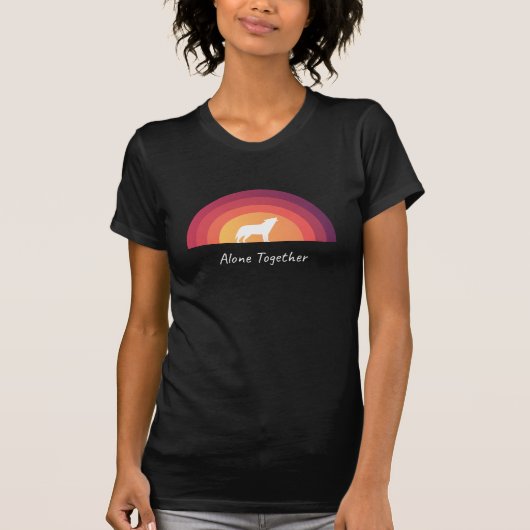HOWL-IN RAINBOW T-SHIRT (Voorkant)